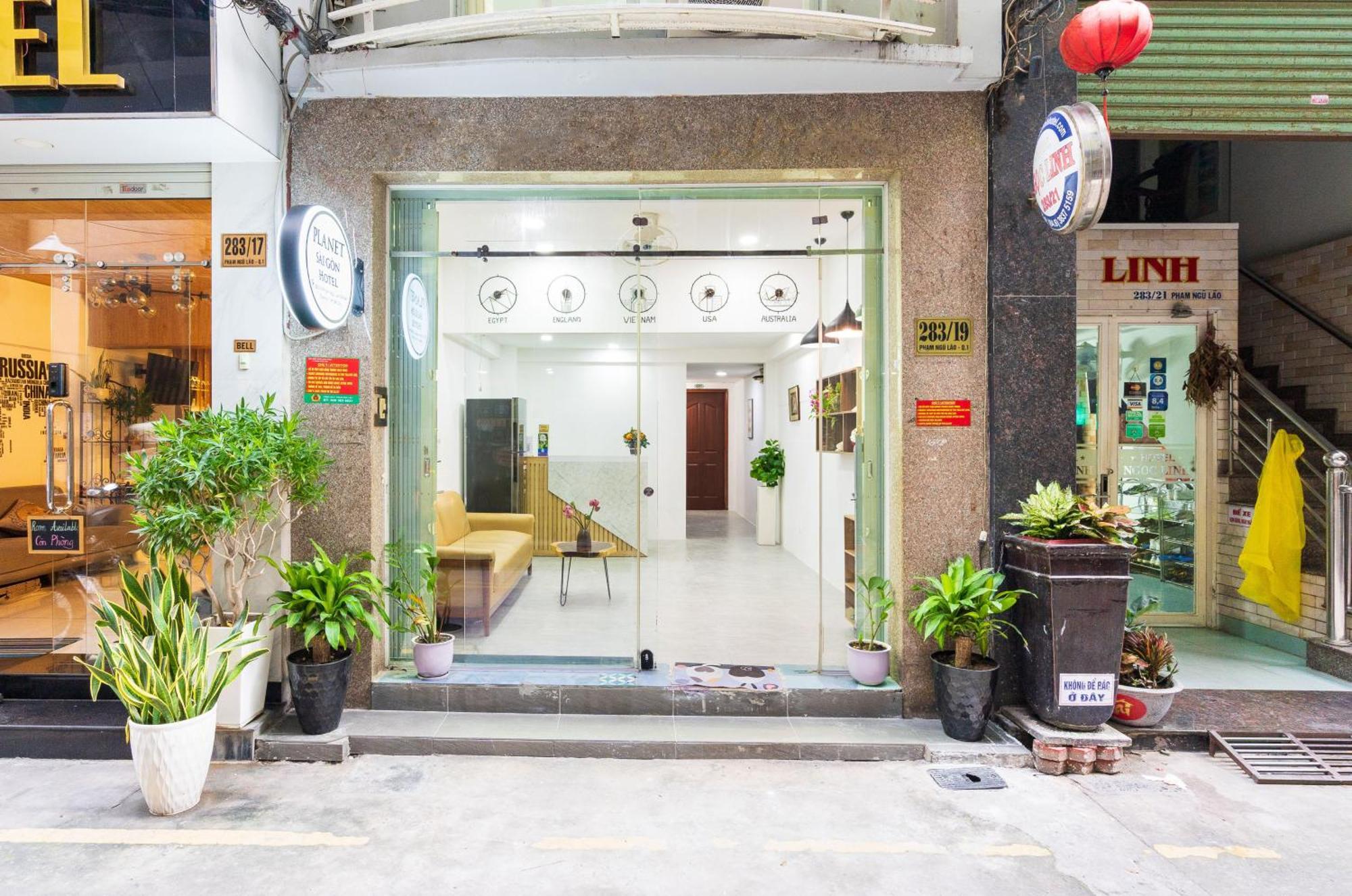 Planet Saigon Hotel Ho-Chi-Minh-Stadt Exterior foto