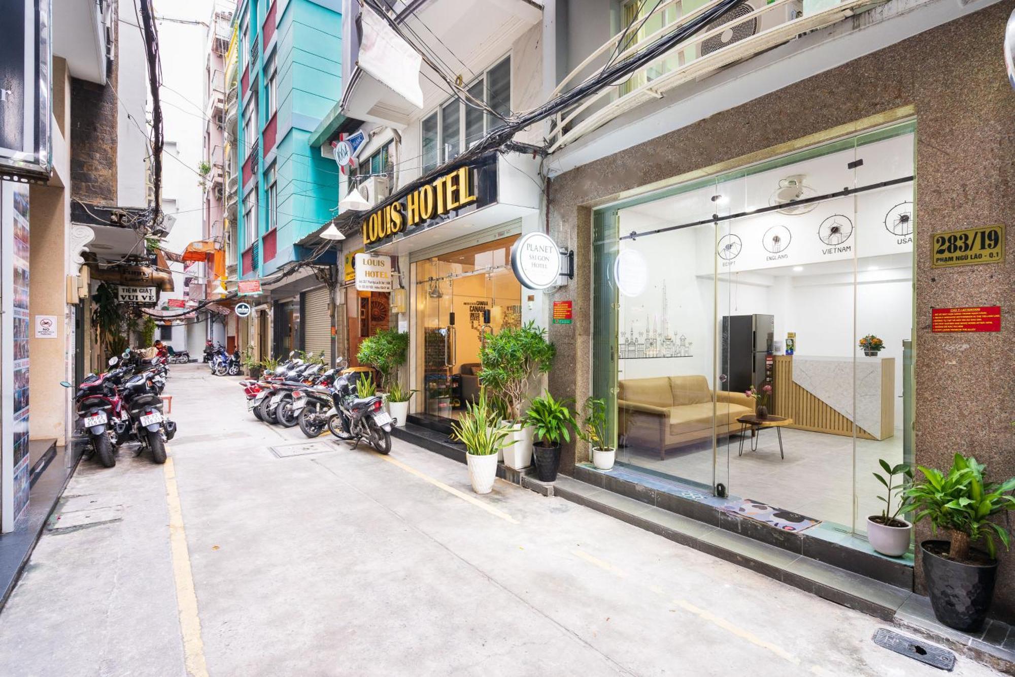 Planet Saigon Hotel Ho-Chi-Minh-Stadt Exterior foto